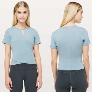 Lululemon Round Trip Short Sleeve Wrap Top 10